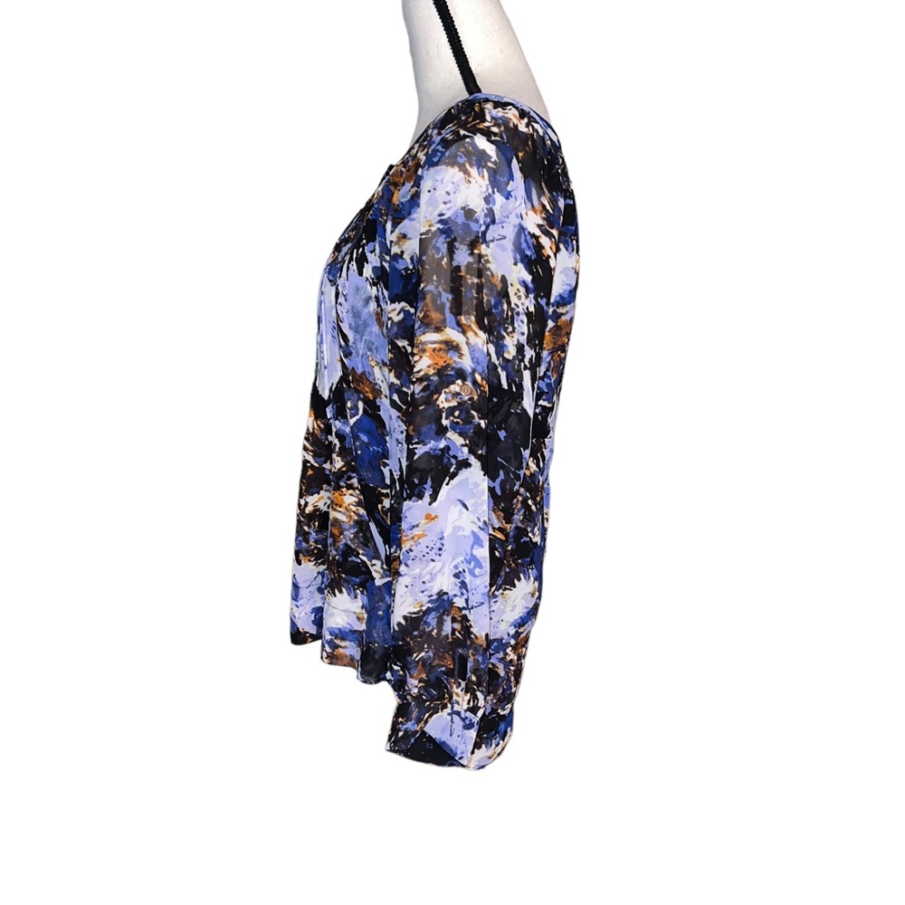 Premise Studio Printed Button Down Blouse - image 2